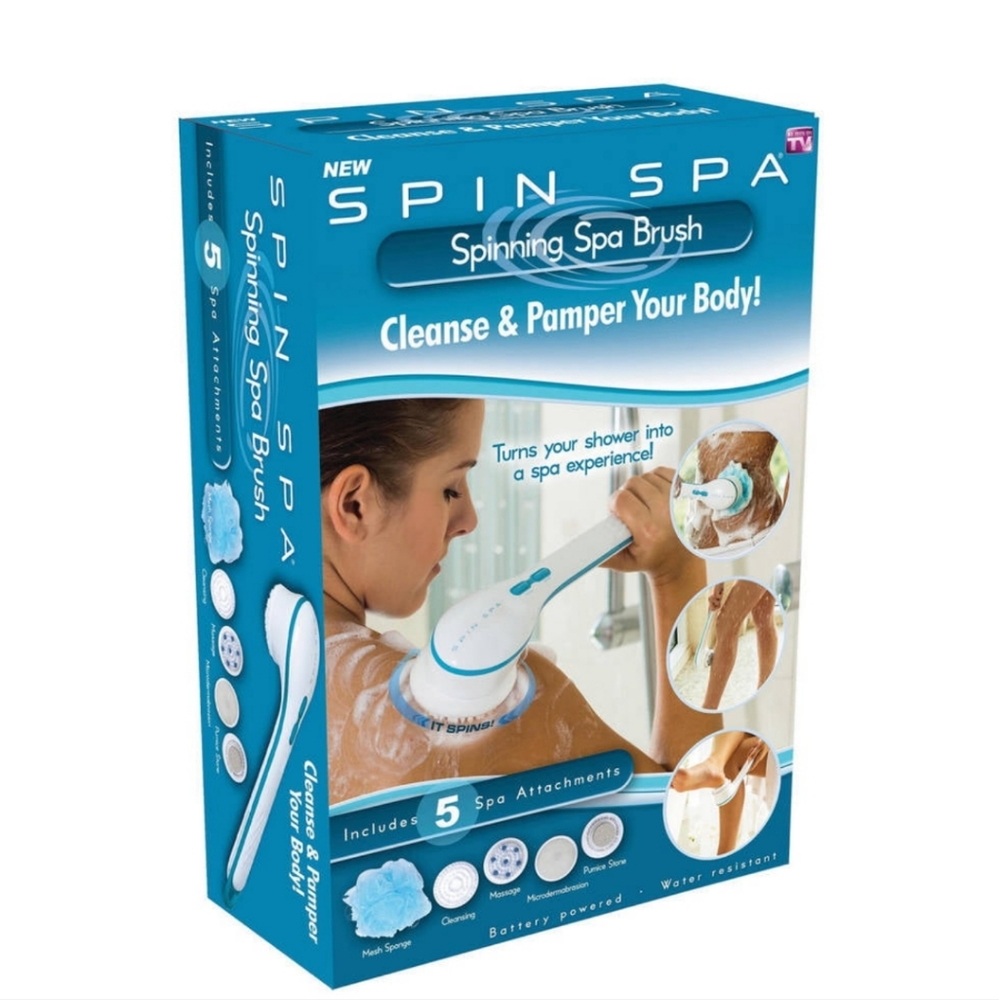 New Spin Spa Spinning Spa Brush